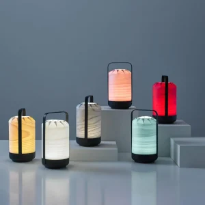 LZF LAMPS LZF Mini Chou lampe à poser LED batterie, bleue^ Luminaires Durables