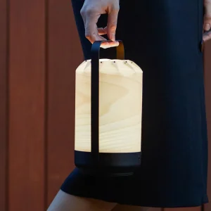 LZF LAMPS LZF Mini Chou lampe à poser LED batterie, ivoire^ Luminaires Durables