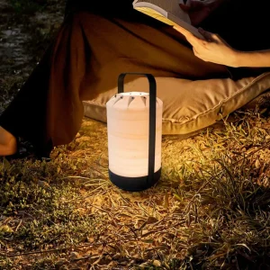 LZF LAMPS LZF Mini Chou lampe à poser LED batterie, ivoire^ Luminaires Durables