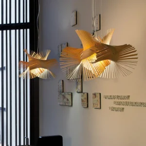 LZF LAMPS LZF Minimikado suspension, merisier^ Luminaires Durables