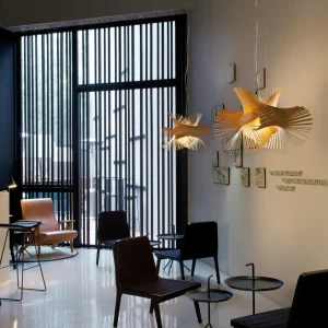 LZF LAMPS LZF Minimikado suspension, merisier^ Luminaires Durables
