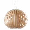 LZF LAMPS LZF Poppy Medium suspension, hêtre^ Luminaires Durables