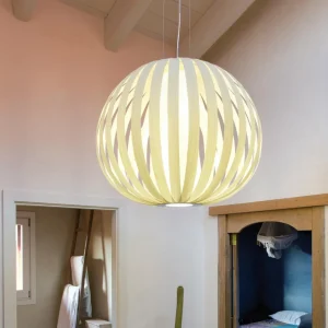 LZF LAMPS LZF Poppy Medium suspension, ivoire^ Luminaires Durables