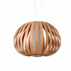 LZF LAMPS LZF Poppy Small suspension, merisier^ Luminaires Durables