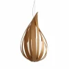 LZF LAMPS LZF Raindrop medium suspension, merisier^ Luminaires Durables