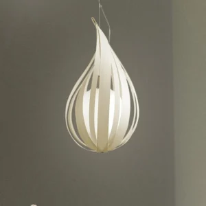 LZF LAMPS LZF Raindrop mini suspension, ivoire^ Luminaires Durables