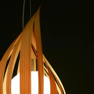 LZF LAMPS LZF Raindrop mini suspension, merisier^ Luminaires Durables