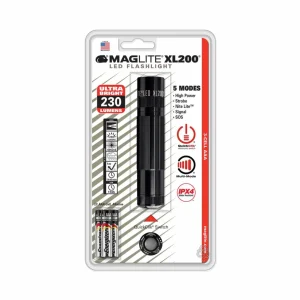 Maglite lampe de poche LED XL200, 3-Cell AAA, noir^ Lampes Torche