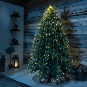 Konstsmide Christmas Manteau d’arbre, gouttes LED prémontées 200 lampes^ Lampes Décoratives
