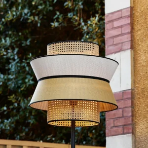 MARKET SET Singapour lampadaire, miel/sable^ Luminaires De Terrasse