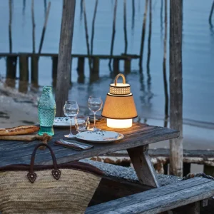 MARKET SET Singapour lampe LED terrasse USB honey^ Lampes Décoratives