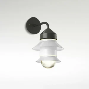 Marset Santorini applique d'extérieur, IP65, blanc^ Appliques Murales Extérieures