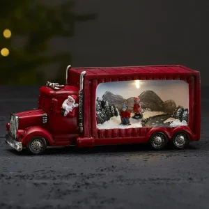 STAR TRADING Merryville - lampe déco LED camion du Père Noël^ Lumière De Noël