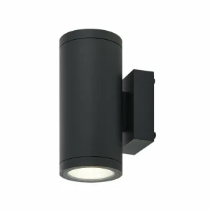 Molto Luce applique d'extérieur LED Foris Round Double, anthracite^ Appliques Murales Extérieures