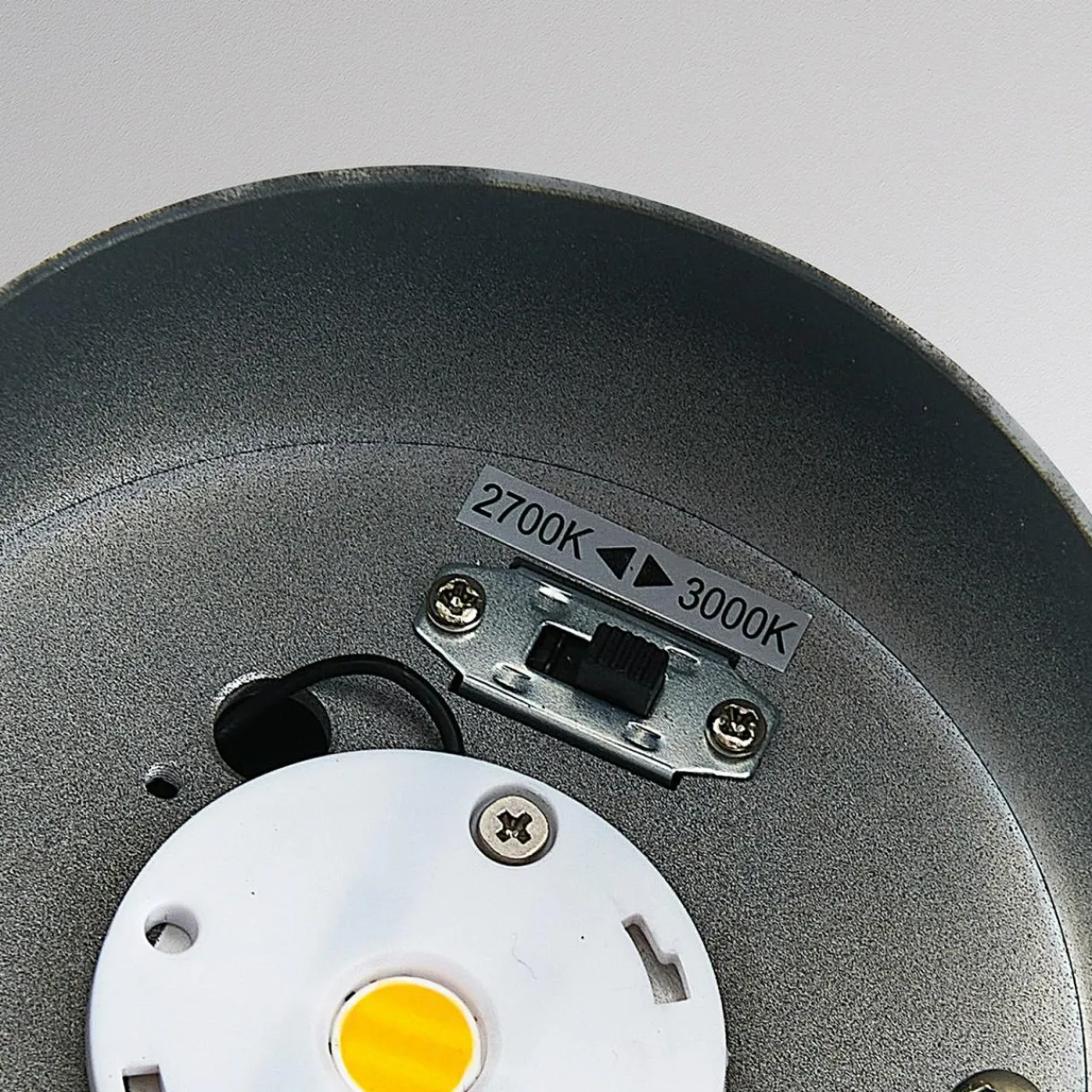 Molto Luce Projecteur d'extérieur LED Foris Round SD, anthracite, aluminium^ Plafonniers D'Extérieur