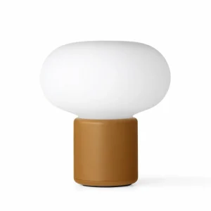 New Works luminaire rechargeable Karl-Johan, ochre yellow, IP65^ Lampes Décoratives