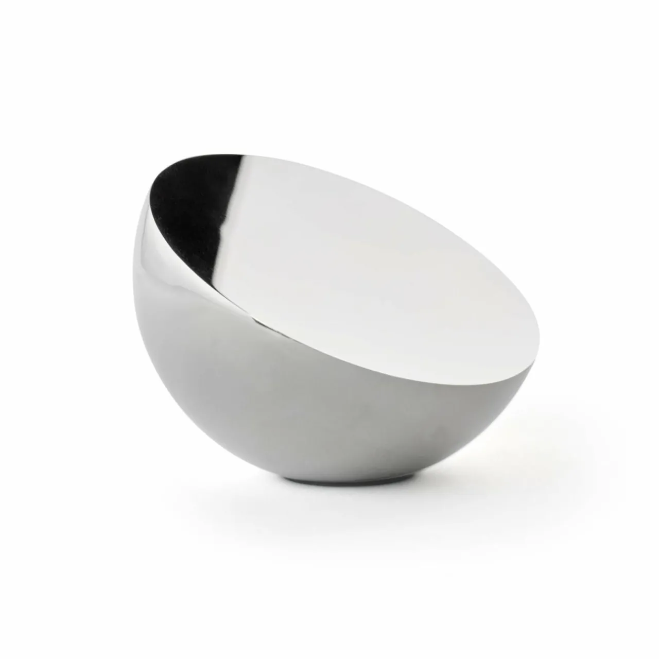 New Works miroir de table Aura, Ø 13 cm, acier inoxydable, poli^ Meubles & Aménagements