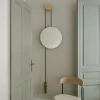 New Works miroir Rise and Shine, laiton, Ø 45 cm, verre^ Meubles & Aménagements