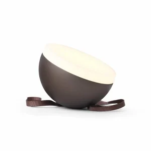 New Works Sphere luminaire LED rechargeable IP67 dark bronze^ Lampes Décoratives