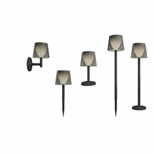 Newgarden Greta lampe solaire LED, noire^ Lampes Décoratives