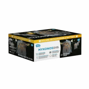 Newgarden guirlande lumineuse solaire Mykonos, blanc, IP44^ Lampes Décoratives