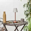 Newgarden Lola Slim lampe à poser LED, doré rosé^ Lampes Décoratives