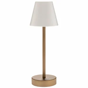 Newgarden Lola Slim lampe à poser LED, laiton^ Lampes Décoratives