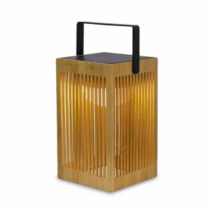 Newgarden Okinawa lampe table solaire LED bambou^ Lampes Décoratives