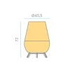 Newgarden Saona lampadaire LED sur batterie^ Lampes Décoratives