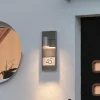Konstsmide Numéro de maison lumineux Modena 7655, acier inoxydable^ Appliques Murales Extérieures
