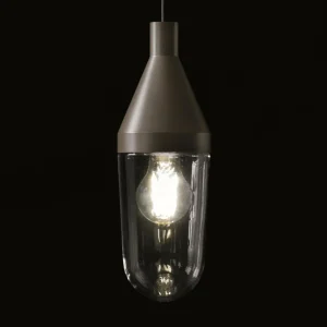 Oluce Niwa suspension d'extérieur en verre et aluminium^ Suspensions D'Extérieur