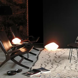Oluce Stones lampe décorative, longueur 27 cm^ Lampes Décoratives