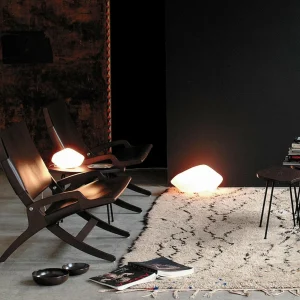 Oluce Stones lampe décorative, longueur 63 cm^ Lampes Décoratives