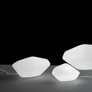 Oluce Stones lampe décorative, longueur 27 cm^ Lampes Décoratives