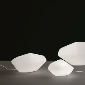 Oluce Stones lampe décorative, longueur 42 cm^ Lampes Décoratives