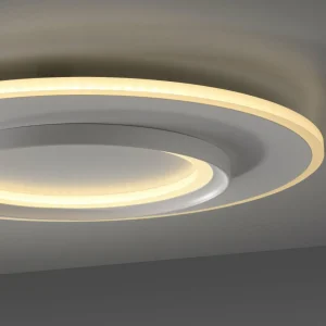 Q-Smart-Home Paul Neuhaus Plafonnier LED intelligent Q-Kalina, blanc, Ø 50 cm^ Plafonniers Connectés