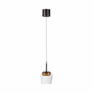 Q-Smart-Home Paul Neuhaus Suspension Smart LED Q-Kon cuivré Ø 21 cm^ Suspensions Connectées
