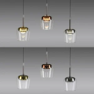 Q-Smart-Home Paul Neuhaus Suspension Smart LED Q-Kon multicolore à 3 lampes^ Suspensions Connectées
