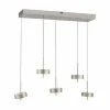 Q-Smart-Home Paul Neuhaus Suspension Smart LED Q-Rotate, aluminium 5 lampes^ Suspensions Connectées