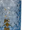Pauleen Chic Glamour LED E14 batterie bleu métal^ Lampes Décoratives