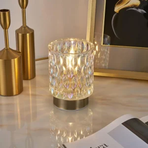 Pauleen Clear Glamour lampe déco verre, batterie^ Lampes Décoratives