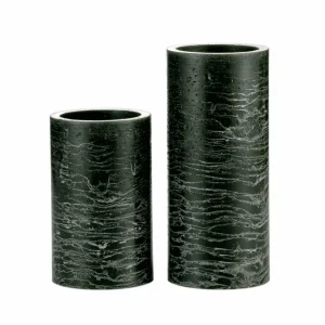 Pauleen Cosy Shine Candle bougie cire par 2, verte^ Lumière De Noël