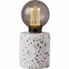 Pauleen Elegant Flare lampe déco béton Terrazzo^ Lampes Décoratives