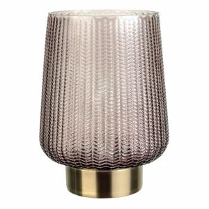 Pauleen Fancy Glamour E27-LED batterie taupe/mess.^ Lampes Décoratives