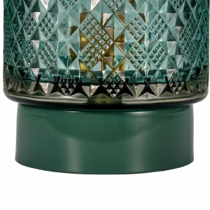 Pauleen Modern Glamour LED E14 turquoise métal^ Lampes Décoratives