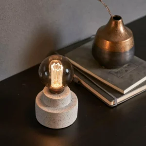 Pauleen Noble Flare lampe déco béton gris^ Lampes Décoratives