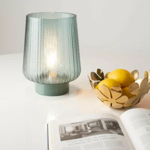 Pauleen Pretty Glamour LED E27 turquoise métal^ Lampes Décoratives
