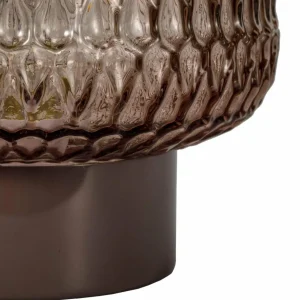 Pauleen Sparkling Glamour pile gris pied bois^ Lampes Décoratives