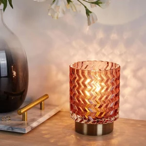 Pauleen Sweet Glamour LED E14 rouge/laiton^ Lampes Décoratives