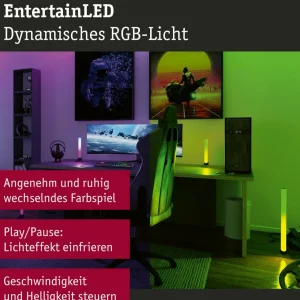 Paulmann EntertainLED Lightbar, RVB, 60cm, Set de 2 pièces^ Lampes Décoratives